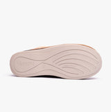 Padders REPOSE Womens (2E Fit) Full Slippers Camel
