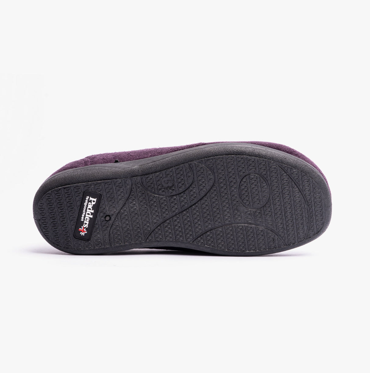 Padders DANDIE Womens (2E/3E Fit) Full Slippers Purple