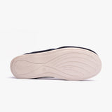 Padders ALBERT Mens (G Fit) Full Slippers Corduroy Navy