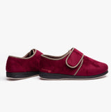 Padders HARRY (G Fit) Mens Slippers Burgundy