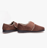 Padders HARRY (G Fit) Mens Slippers Dark Brown