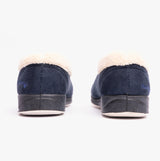 Padders CARMEN Womens (2E Fit) Full Slippers Navy