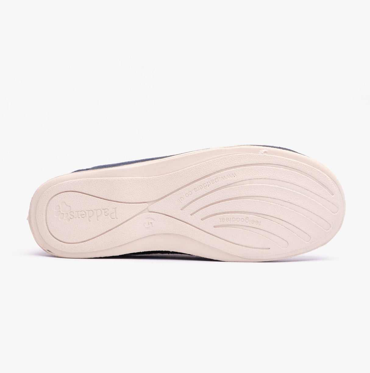 Padders CARMEN Womens (2E Fit) Full Slippers Navy