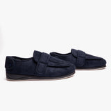Padders WRAP Mens (G Fit) Easy Access Slippers Navy