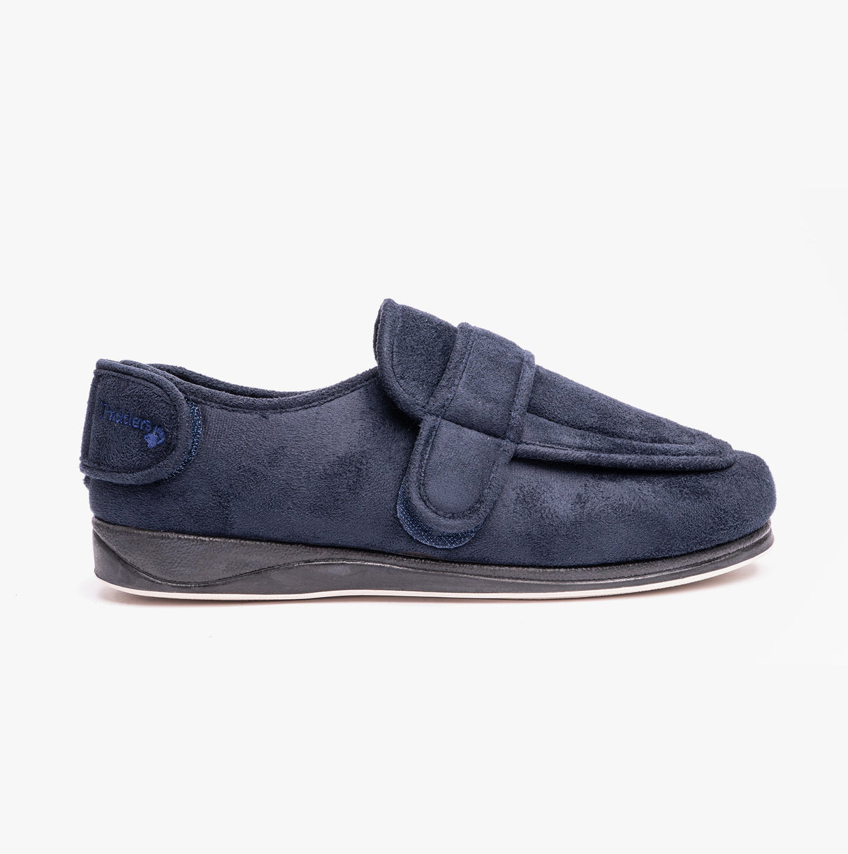 Padders WRAP Mens (G Fit) Easy Access Slippers Navy