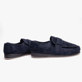 Padders WRAP Mens (G Fit) Easy Access Slippers Navy
