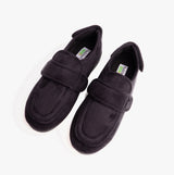 Padders WRAP Mens (G Fit) Easy Access Slippers Black