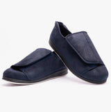 Padders PETER Mens (H/K Fit) Touch Fasten Slippers Navy