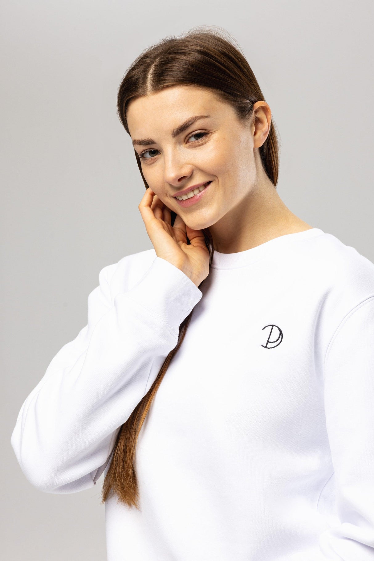 Embroidered Logo Sweatshirt