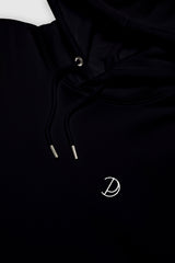 Embroidered Logo Hoodie