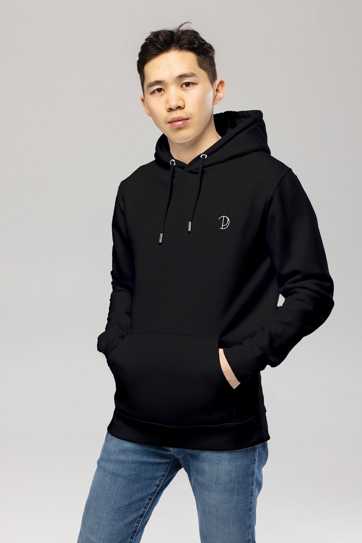 Embroidered Logo Hoodie