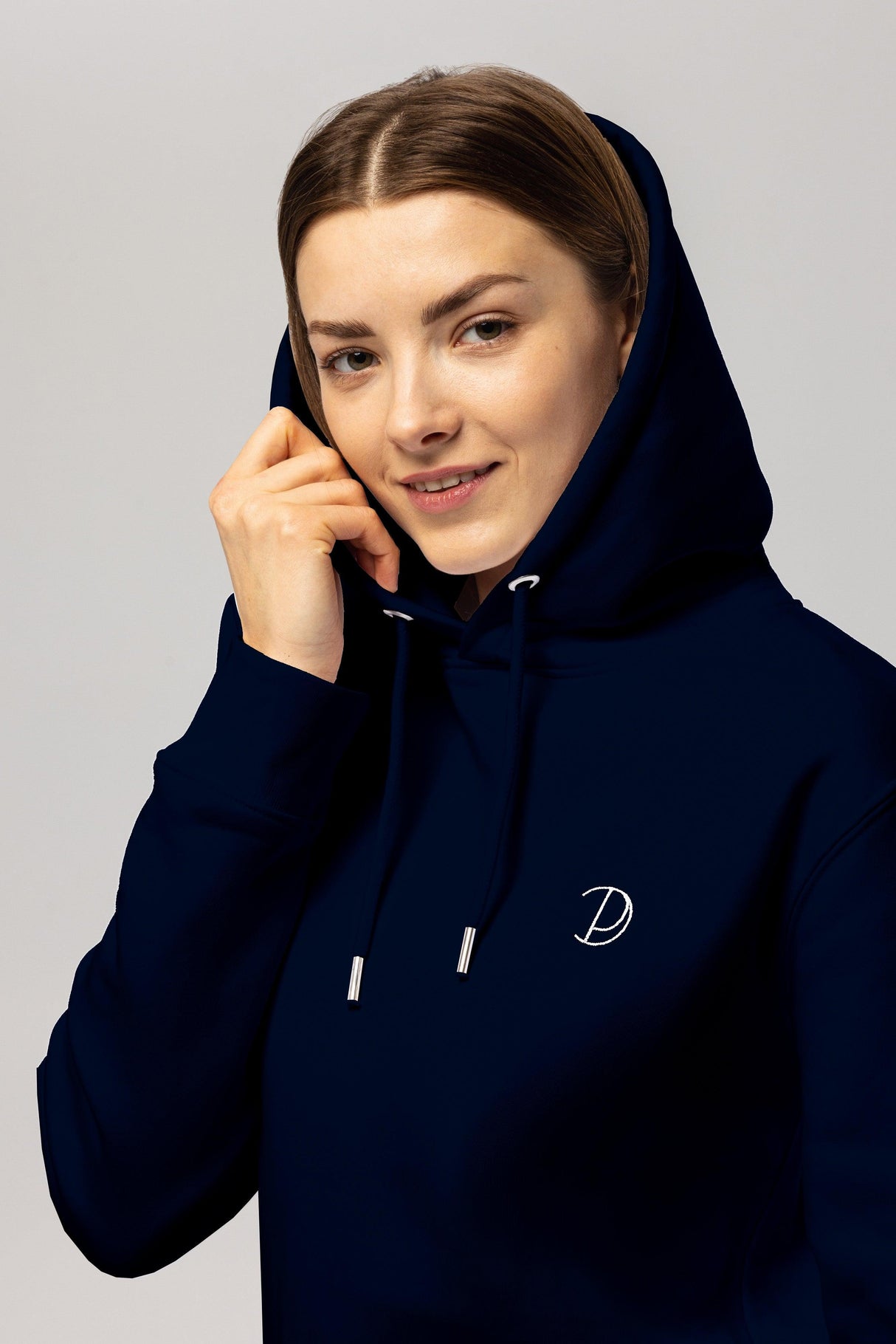 Embroidered Logo Hoodie