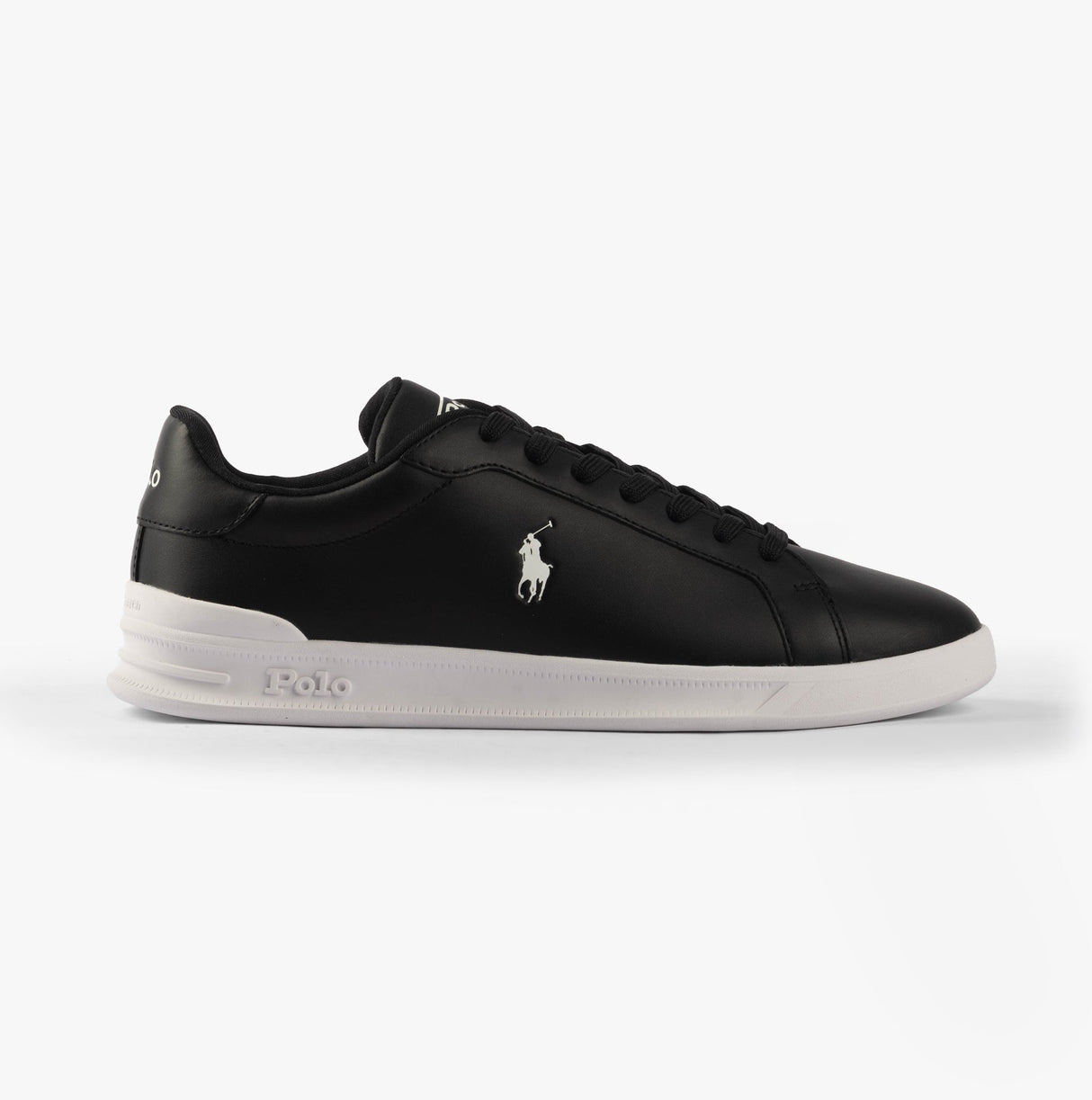 Polo Ralph Lauren HRT CT II Mens Trainers Black/White