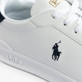 Polo Ralph Lauren HRT CT II Mens Trainers White/Navy/Red