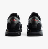 Polo Ralph Lauren TRAIN 89 Mens Trainers Triple Black/Red