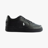 Polo Ralph Lauren MASTERS Mens Trainers Black/Black/White