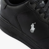 Polo Ralph Lauren MASTERS Mens Trainers Black/Black/White