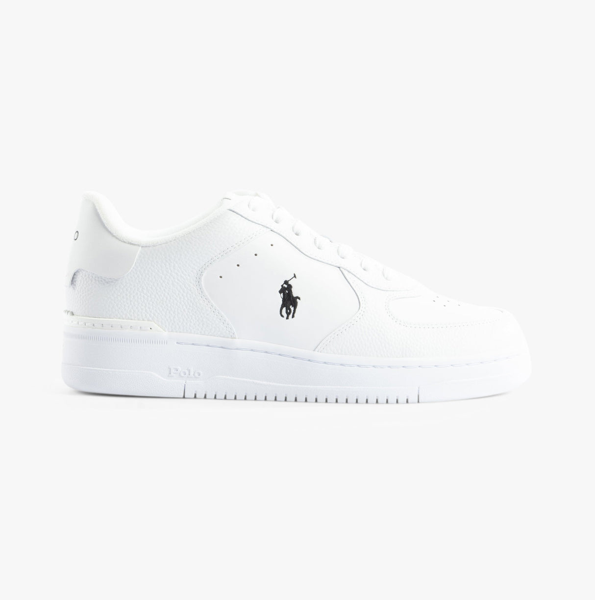 Polo Ralph Lauren MASTERS Mens Trainers White/White/Black