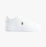 Polo Ralph Lauren MASTERS Mens Trainers White/White/Black