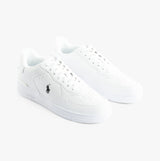Polo Ralph Lauren MASTERS Mens Trainers White/White/Black