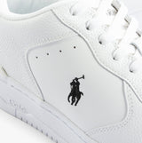 Polo Ralph Lauren MASTERS Mens Trainers White/White/Black