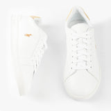 Polo Ralph Lauren HERITAGE COURT II Mens Trainers White/Bone