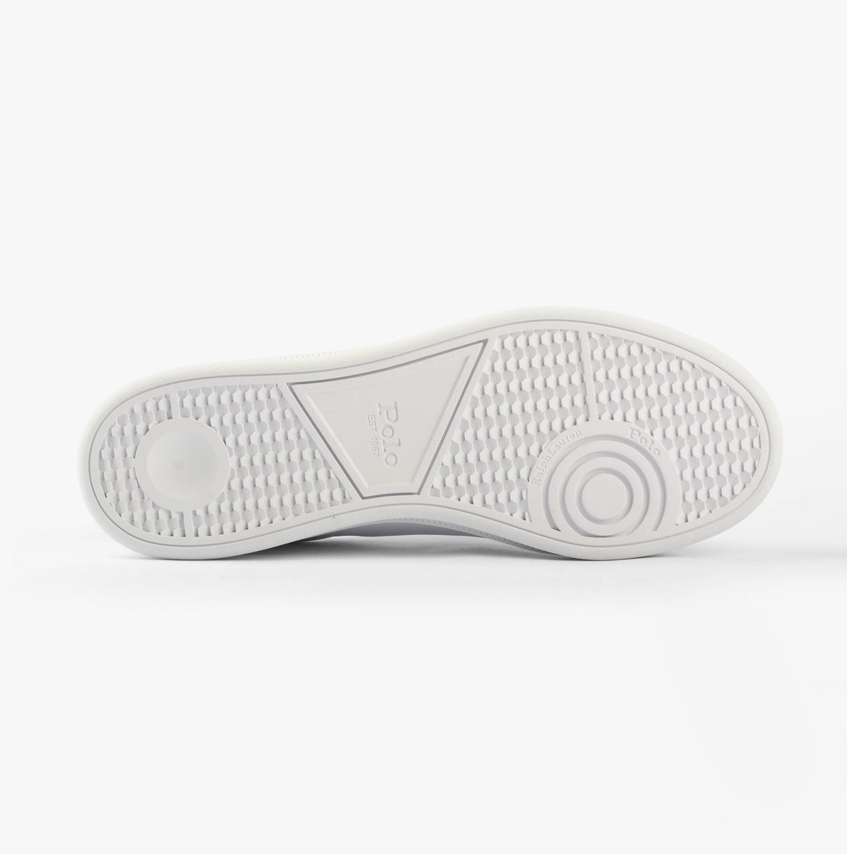 Polo Ralph Lauren HERITAGE COURT II Mens Trainers White/Bone