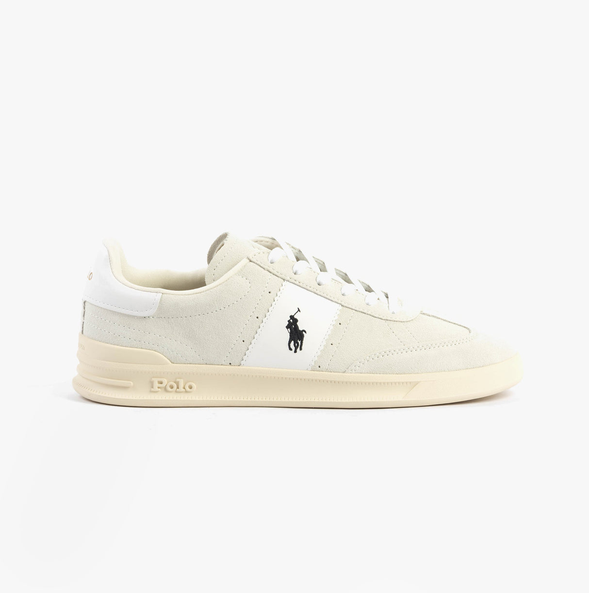 Polo Ralph Lauren HERITAGE AERA Mens Trainers Bianco/White