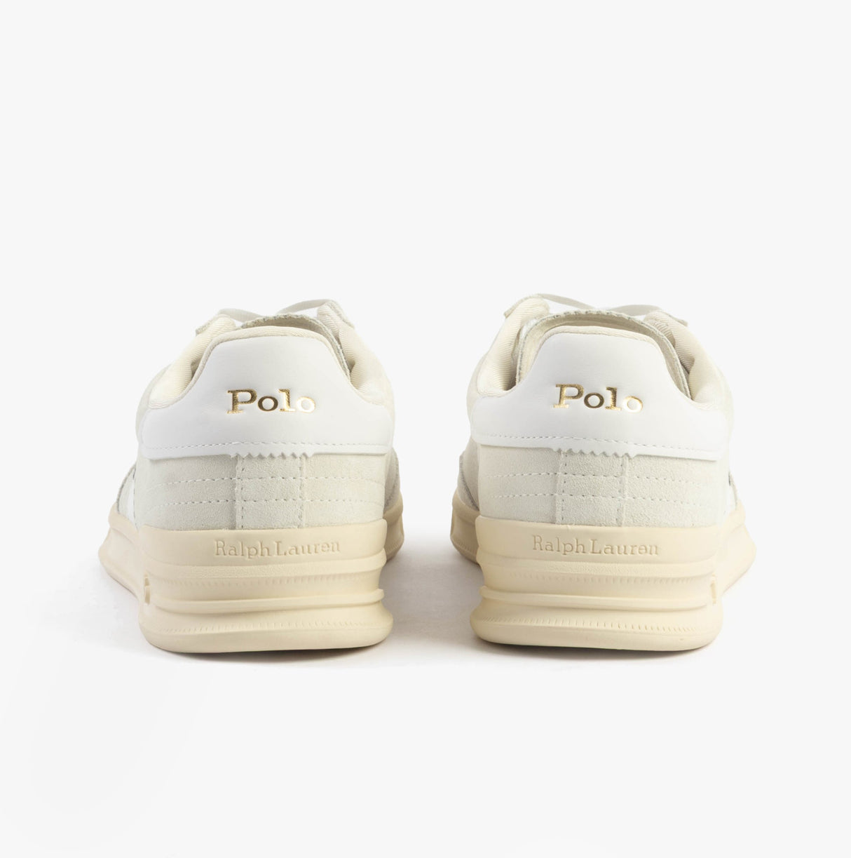 Polo Ralph Lauren HERITAGE AERA Mens Trainers Bianco/White