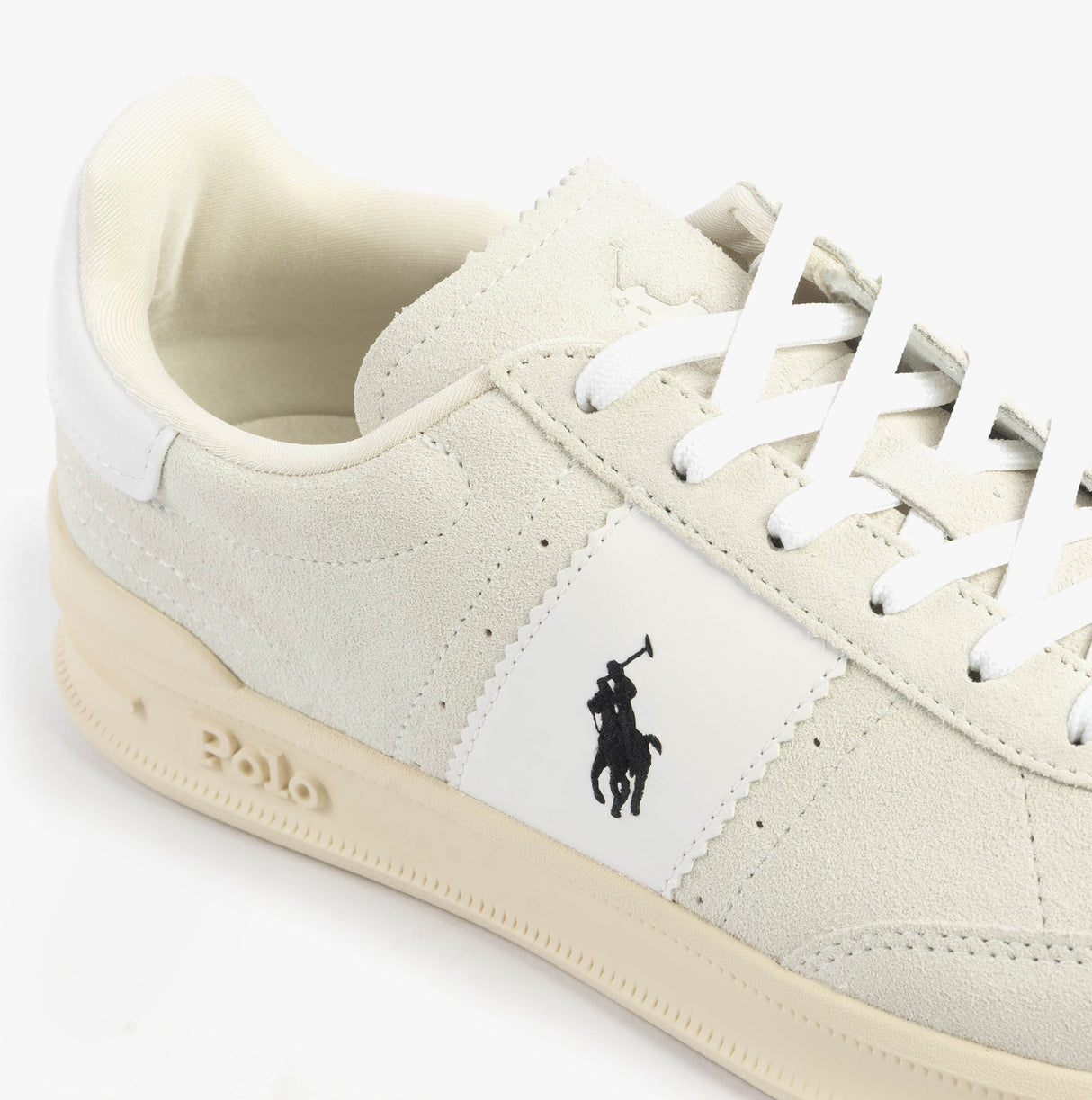 Polo Ralph Lauren HERITAGE AERA Mens Trainers Bianco/White