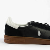Polo Ralph Lauren BEDFORD Mens Trainers Black/White