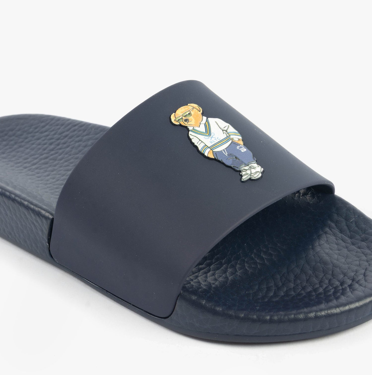 Polo Ralph Lauren POLO SLIDE Mens Sliders Heritage Bear Navy