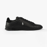 Polo Ralph Lauren HERITAGE COURT II Mens Trainers Black/Soft Grey