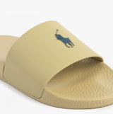 Polo Ralph Lauren POLO SLIDE Mens Sliders Coastal Beige
