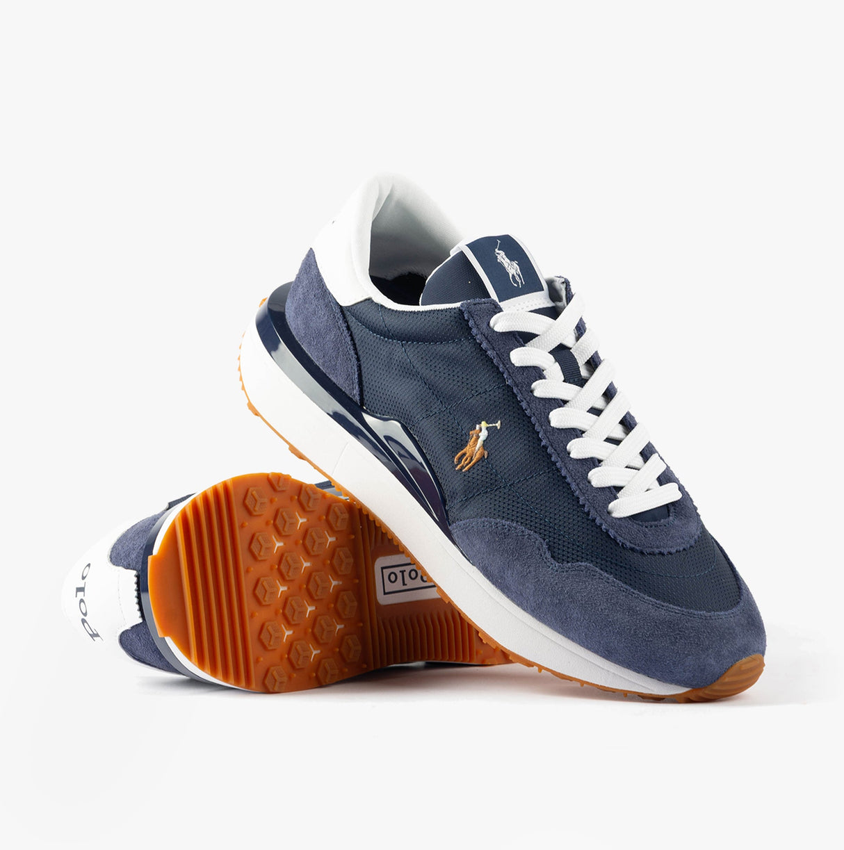 Polo Ralph Lauren TRAIN 89 Mens Trainers Navy/Multi