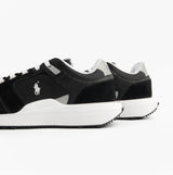 Polo Ralph Lauren Train 89 V2 Mens Suede Panelled Trainer Black/White