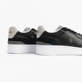 Polo Ralph Lauren Open Masters Mens Suede-Panelled Trainer Black