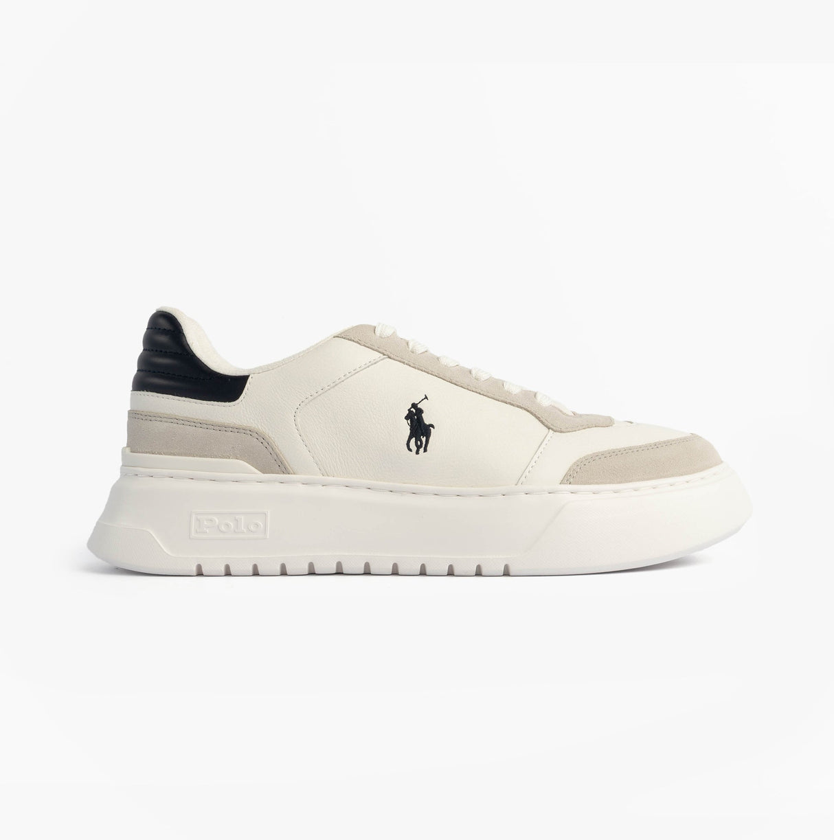 Polo Ralph Lauren RLITE SPORT Mens Trainers Deckwash White/Navy