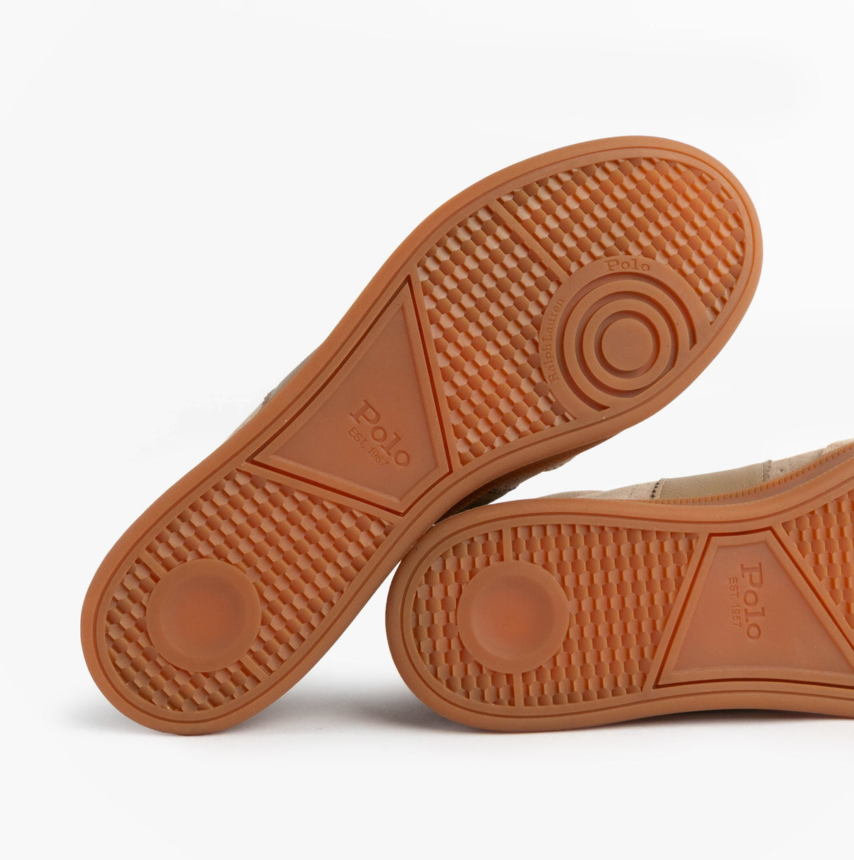 Polo Ralph Lauren Heritage Aera Mens Lace Up Suede Trainer Dirty Buck