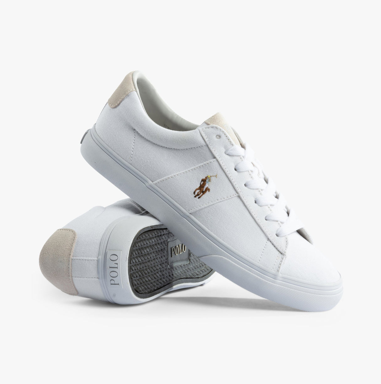 Polo Ralph Lauren SAYER Mens Trainers White
