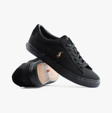 Polo Ralph Lauren SAYER Mens Trainers Black/Black
