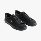 Polo Ralph Lauren SAYER Mens Trainers Black/Black