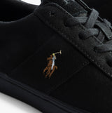 Polo Ralph Lauren SAYER Mens Trainers Black/Black
