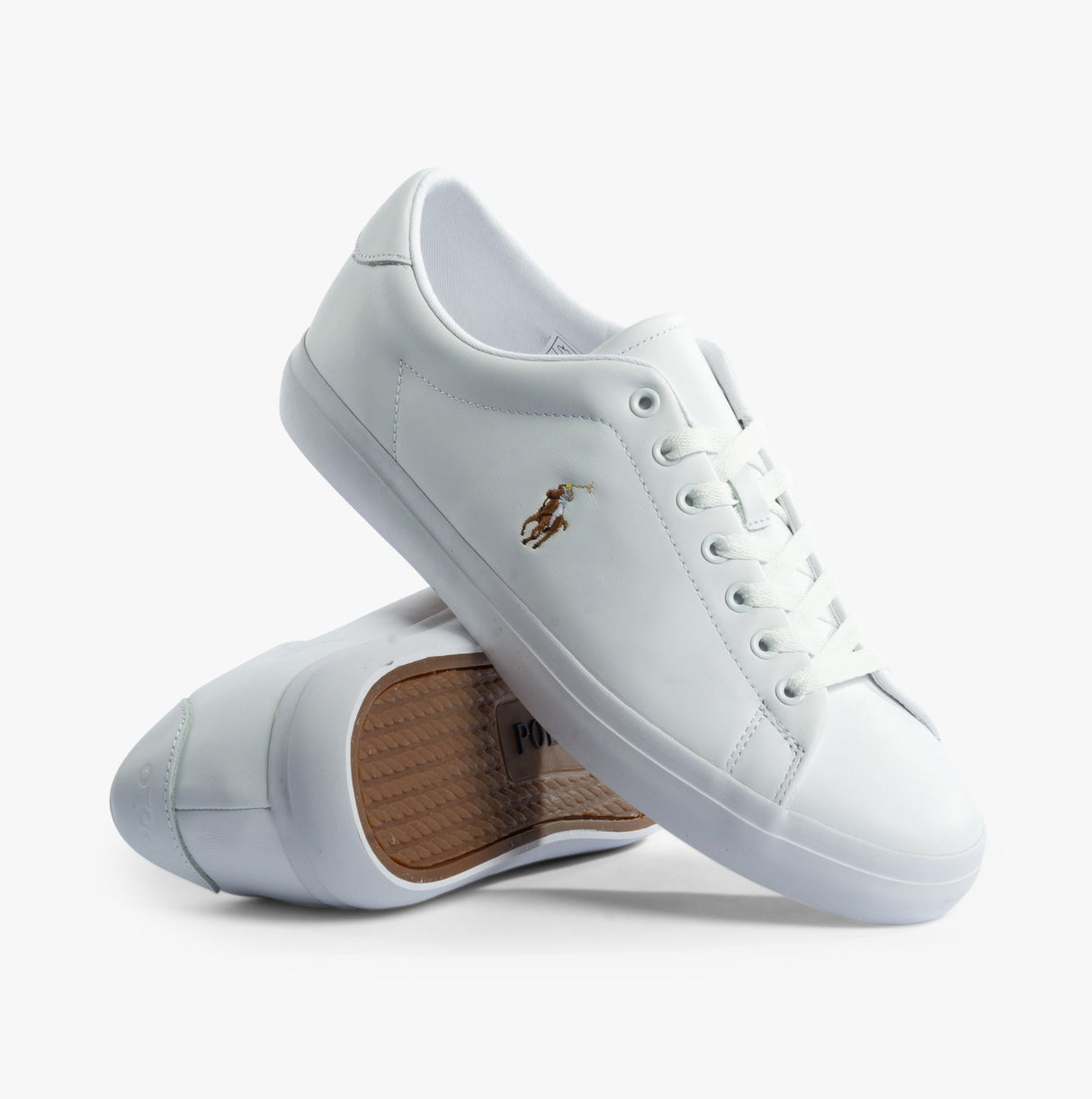 Polo Ralph Lauren LONGWOOD Mens Trainers White/White