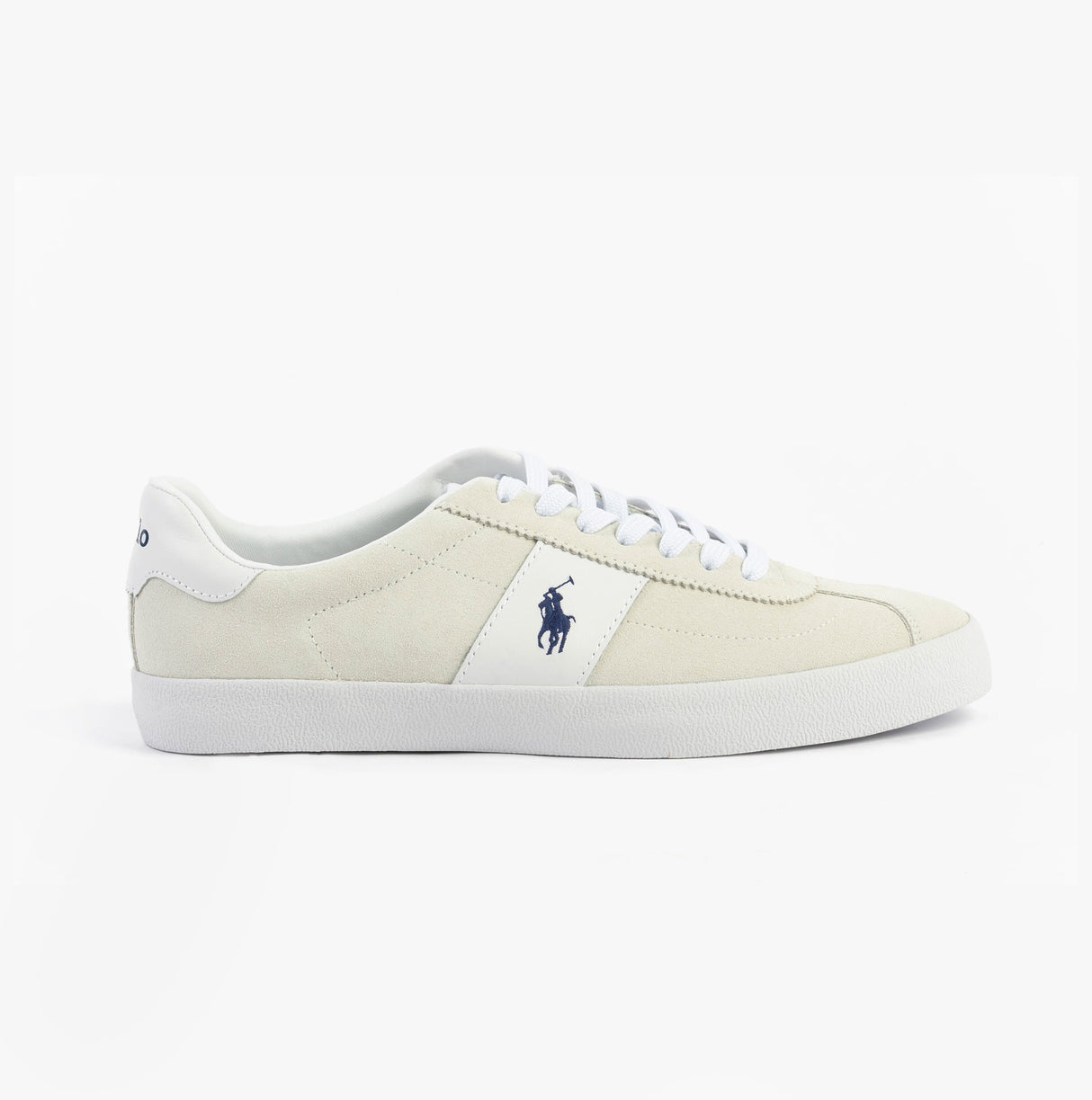 Polo Ralph Lauren COURT VLC Mens Trainers Bianco