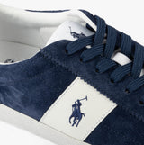 Polo Ralph Lauren COURT VLC Mens Trainers Navy