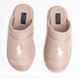 Polo Ralph Lauren READE SCUFF Mens Quilted Scuff Mule Slipper Milkshake