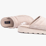 Polo Ralph Lauren READE SCUFF Mens Quilted Scuff Mule Slipper Milkshake