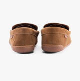 Polo Ralph Lauren BRENAN BEAR Mens Moccasin Slippers Brown