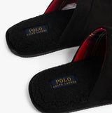 Polo Ralph Lauren KLARENCE Mens Mule Slippers Black Micro